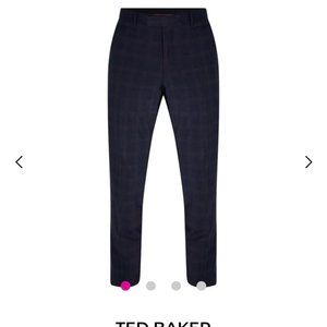 Ted Baker Navy Mens Suit Pants Size 32